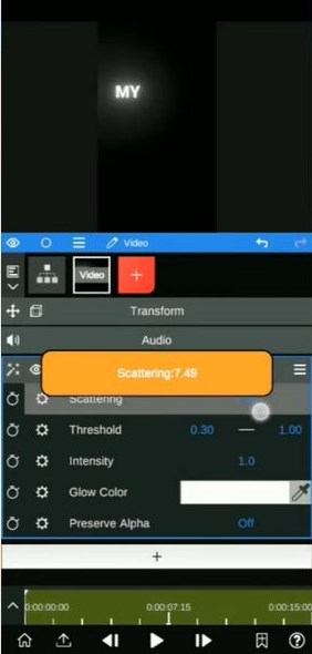 Glow Text in Node