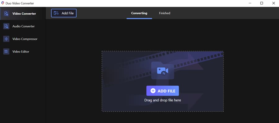 Import Video to Duo Video Converter