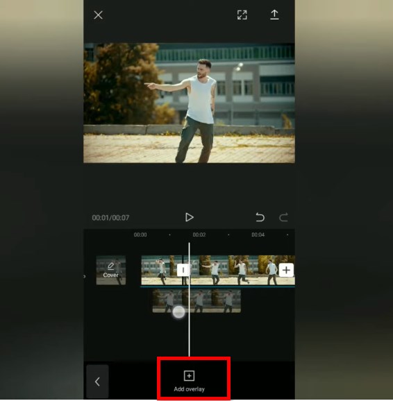Make the Freezing Video as An Overlay