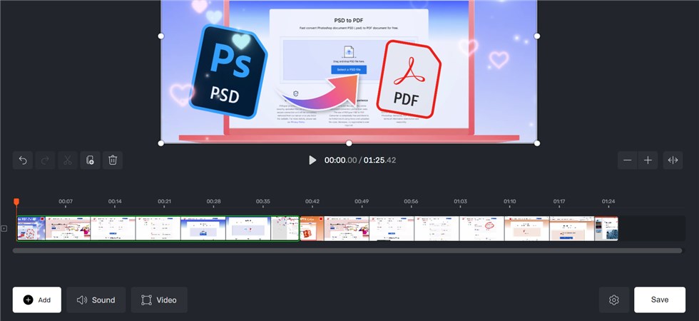 Merge 2 Videos Online with 123APPS