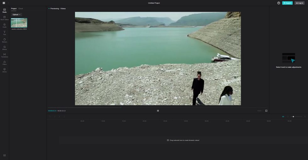 Using CapCut Online