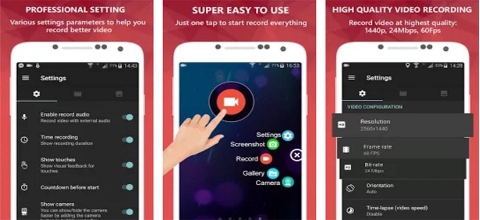 AZ Screen Recorder for Android