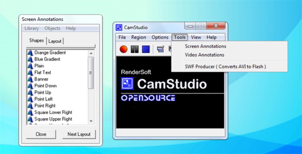 Camstudio Screen and Voice Recorder