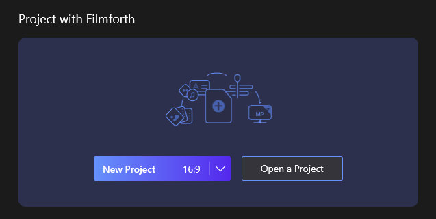 Create a New Project in FilmForth