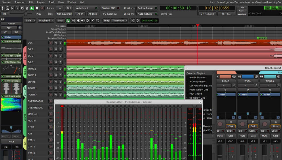 Ardour Music Maker Software