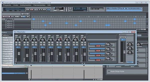Hydrogen Music Maker Software