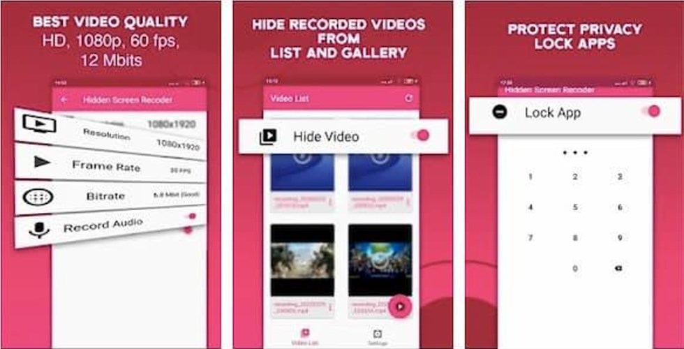 best hidden screen recorder