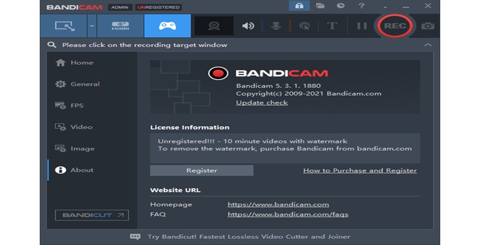 Bandicam HD Screen Recorder