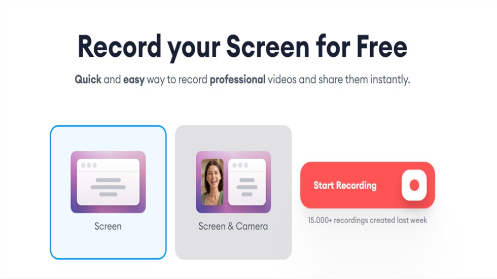 HD VEED Online Screen Recorder -Veed