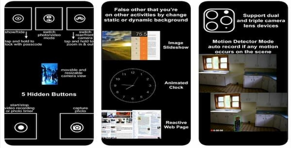 SP Camera Hidden Screen Recorder