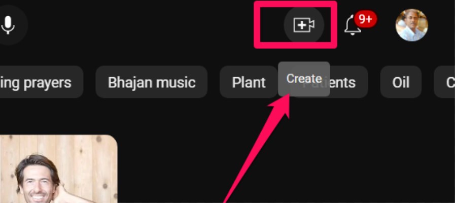 Create YouTube Short on Desktop