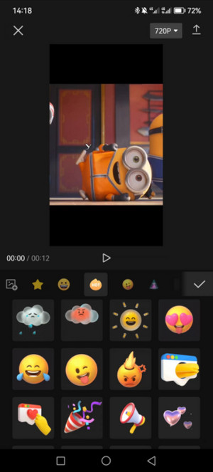 Add GIFs to the Video in CapCut