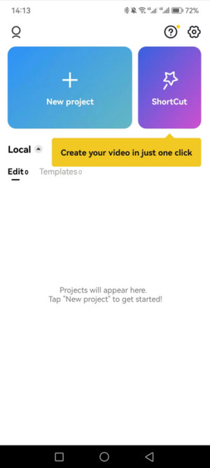 Import Video Footage to CapCut