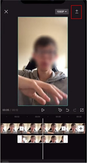 Download the Video in CapCut