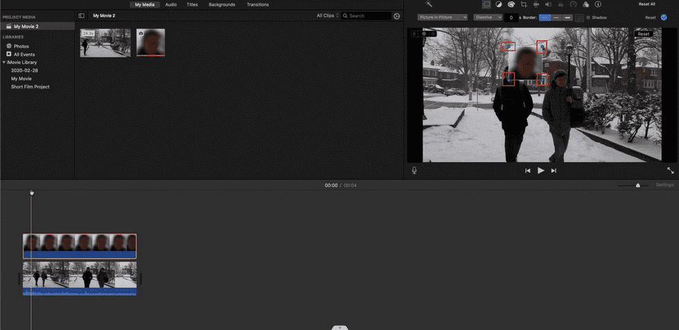 Resize the Blur Mask