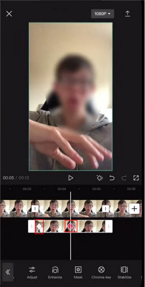 Set Keyframes to Video in CapCut