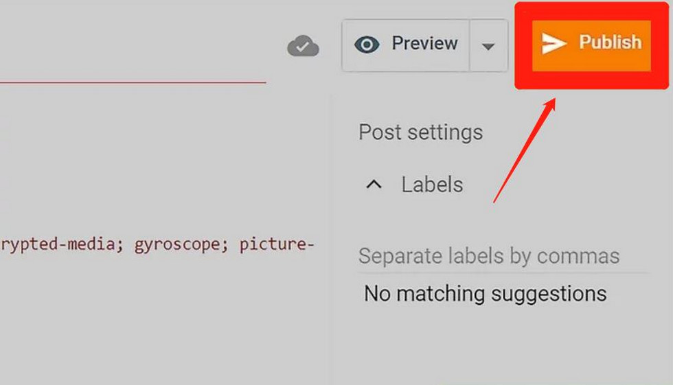 Finish Adding and Publishing with HTML