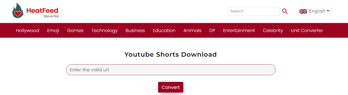 HeatFeed YouTube Shorts Downloader