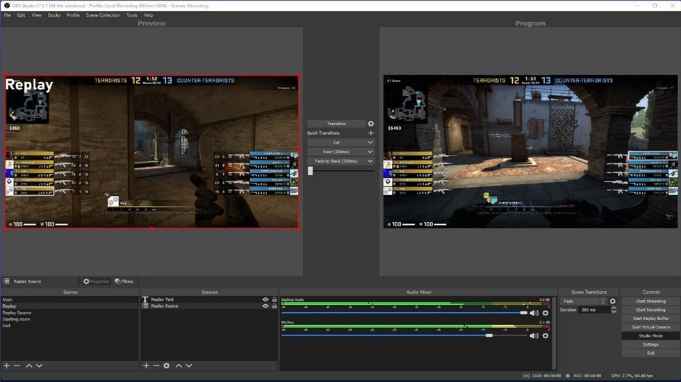 OBS Studio - Free Game Recorder for PC without Watermark