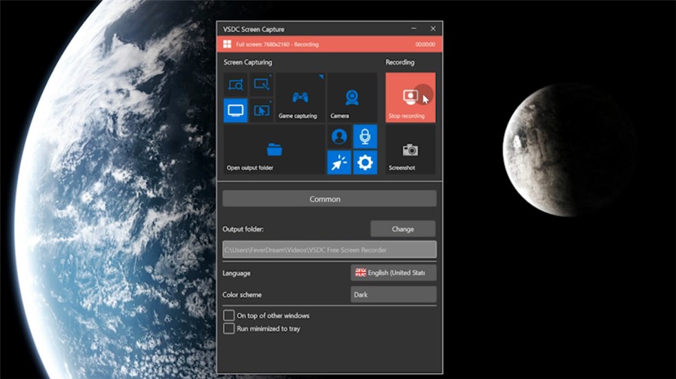 VSDC Live Screen Recorder