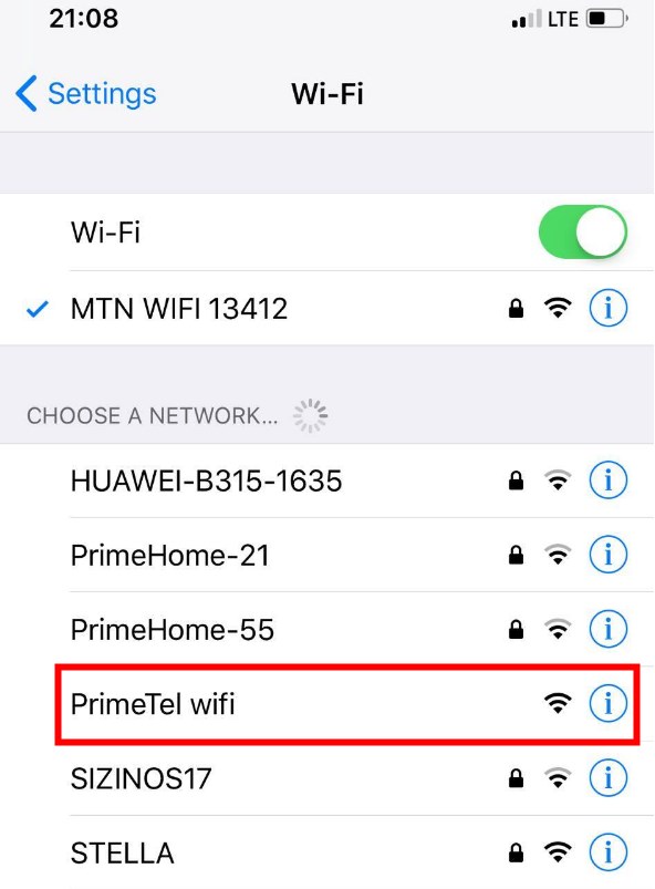 Public WiFi